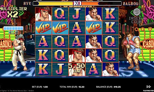 street fighter 2 the world warrior slot screen - Street Fighter 2 The World Warrior Slot Review