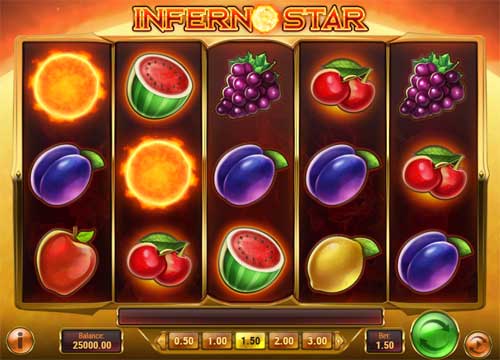 inferno star slot screen - Inferno Star Slot Game