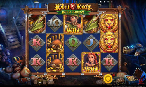 robin hoods wild forest slot screen - Robin Hood's Wild Forest Slot Game