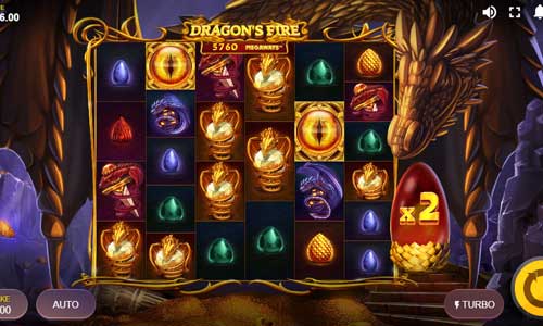 dragons fire megaways slot screen - Dragons Fire Megaways Slot Review