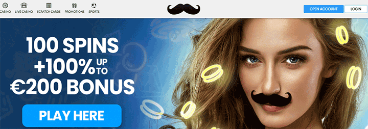 Get a rewarding 100 EXTRA SPINS + 100% bonus up to €200 to get started with Mr.play Casino!