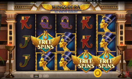 wings of ra slot screen - Wings of Ra Slot Game