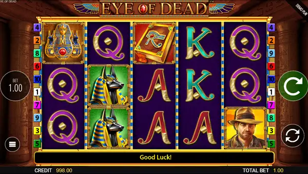 eye of dead slot screen - Eye of Dead Slot Review