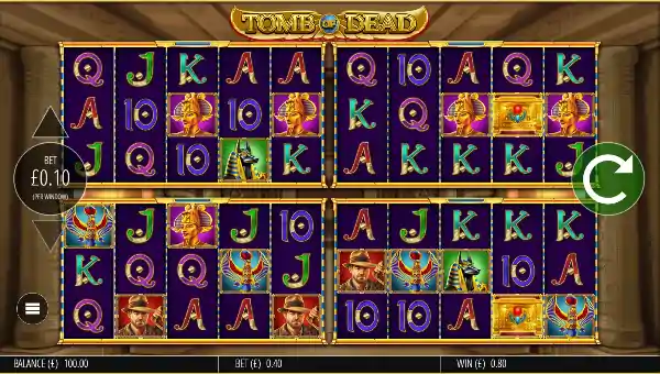 tomb of dead power 4 slots slot screen - Tomb of Dead Power 4 Slot Game
