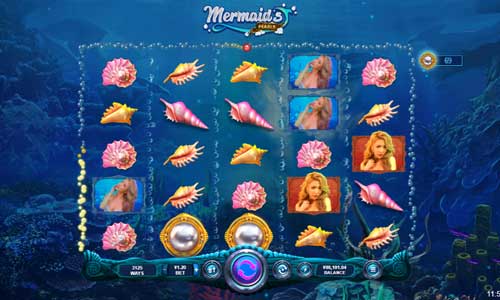 mermaids pearls slot screen - Mermaids Pearls Slot Review