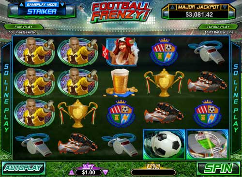 football frenzy slot screen - Football Frenzy Slot Review