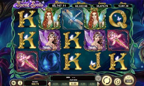 faerie spells slot screen - Faerie Spells Slot Review