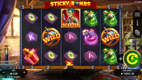sticky bombs slot base game - Sticky Bombs Slot Review
